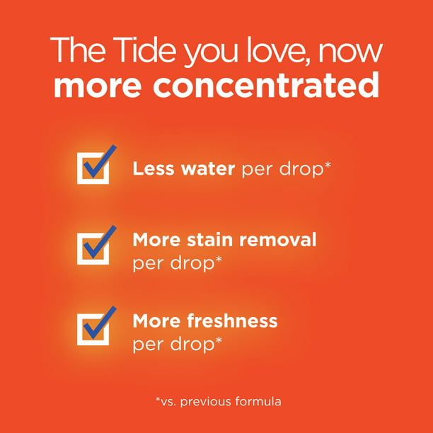 Tide Simply Clean & Fresh Liquid Laundry Detergent; Refreshing Breeze 114 loads 165 oz