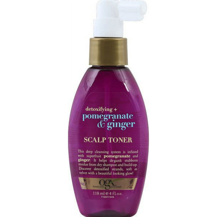 OGX Detoxifying + Pomegranate & Ginger Scalp Toner 4oz