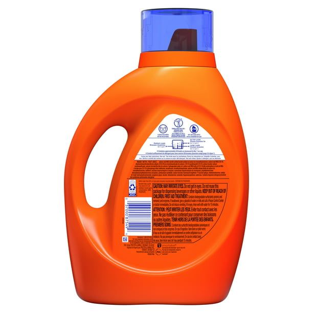 Tide Plus Bleach HE Liquid Laundry Detergent; 92 fl oz 59 Loads