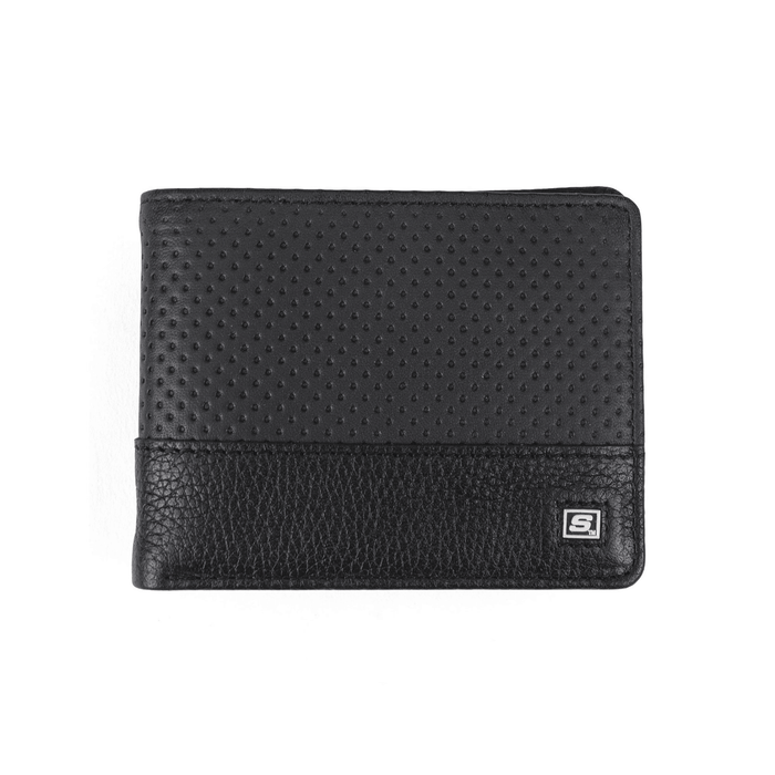 Men's Skechers Two Tone Perforated Slimfold Wallet