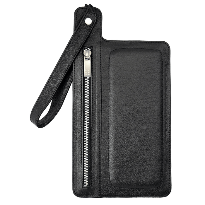 Skinny Leather Organizer Wristlet