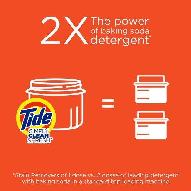 Tide Simply HE Compatible Liquid Laundry Detergent; Daybreak Fresh 92 oz 64 Loads