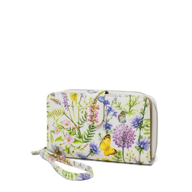 Koltov Vegan Leather Naomi Large Crossbody with Willow Wallet, Lilac