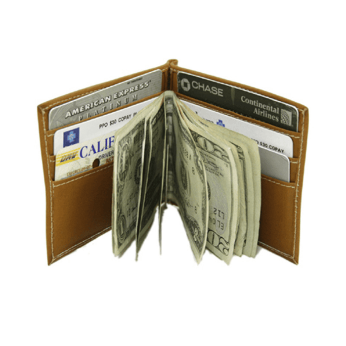 BI-FOLD MONEY CLIP WALLET