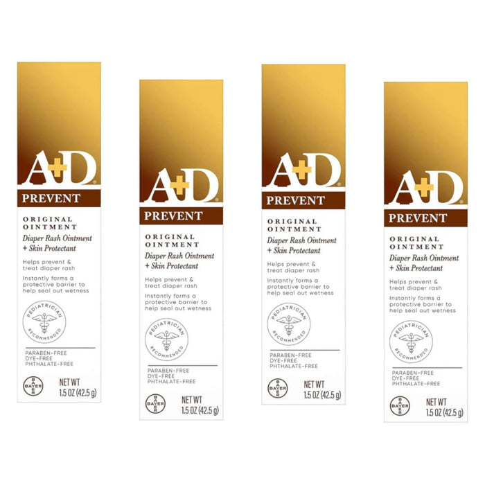 A+D Original Ointment - 1.5 oz, Pack of 4