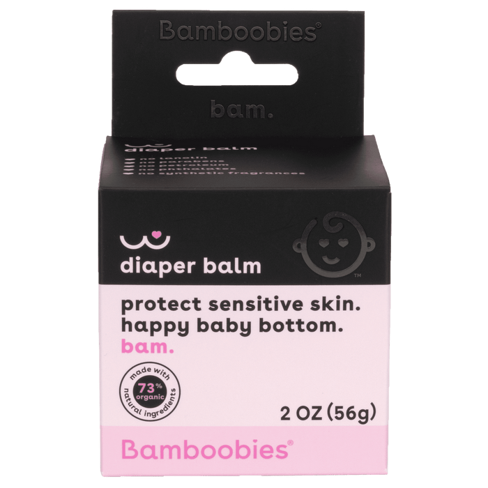 Bamboobies Organic Diaper Rash Cream, 2 oz, No Lanolin, Parabens, Petroleum, Phthalates or Synthetic Fragrances