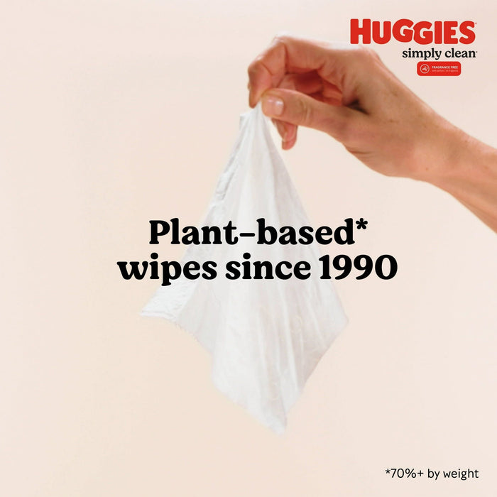 Huggies Simply Clean Unscented Baby Wipes, 3 Pack, 192 Total Ct (Select for More Options)