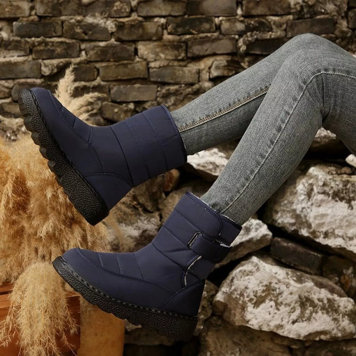 Warm Padded Waterproof Snow Boots