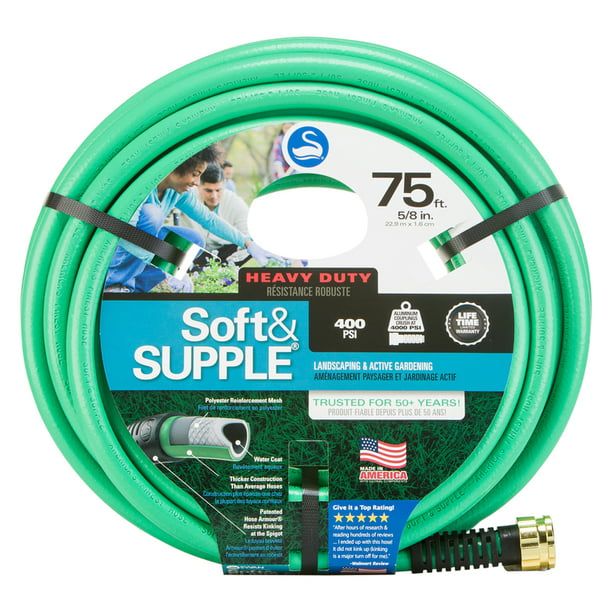 Swan House SNSS58075 Soft & Supple 5/8" x 75' Garden Hose