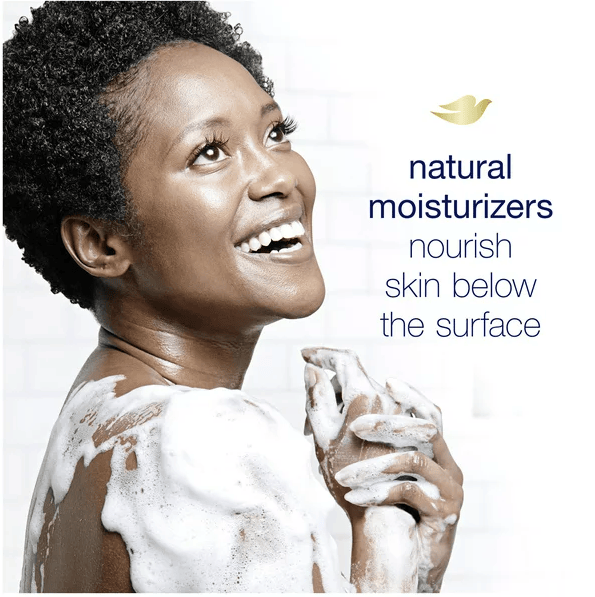 Dove Deep Moisture Skin Natural Nourishers for Instantly Soft Skin Body Wash 22 oz; 2 Count