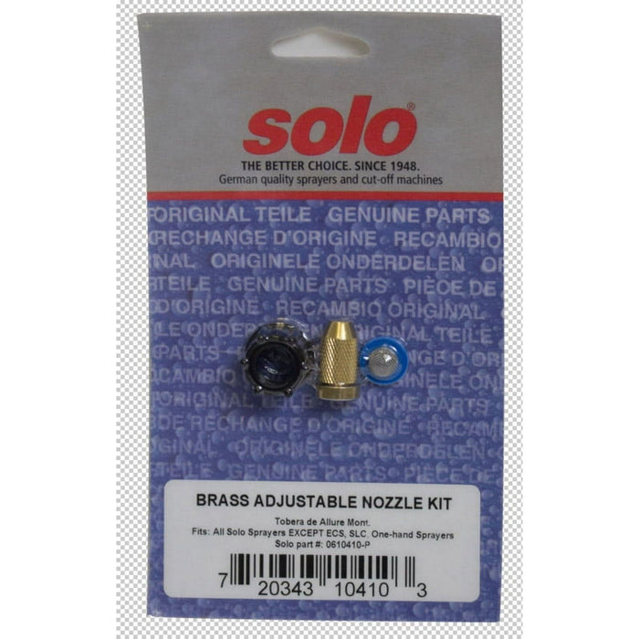 Solo Replacement Brass Adjustable Nozzle Kit