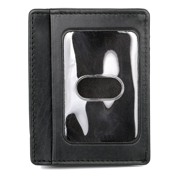 Dopp Men's Regatta Front Pocket Get-Away Leather, Black
