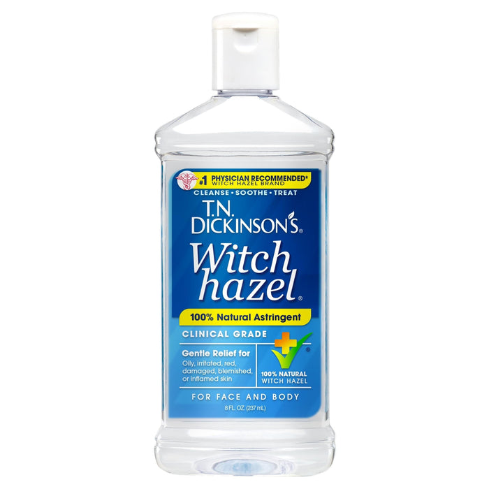 Dickinson's Witch Hazel All Natural Astringent Clinical Grade 8 Oz