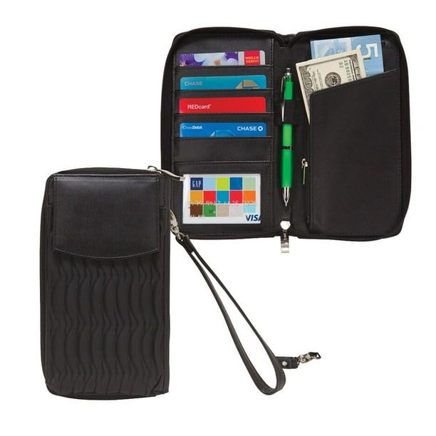 WRISTLET PHONE WALLET TRAVEL ORGANIZER