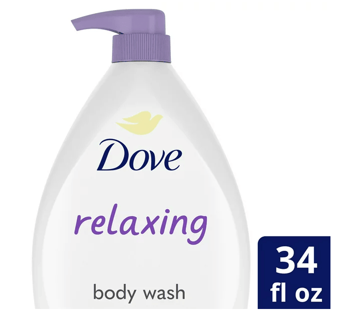 Dove Relaxing Lavender Oil and Chamomile Body Wash 34 fl oz