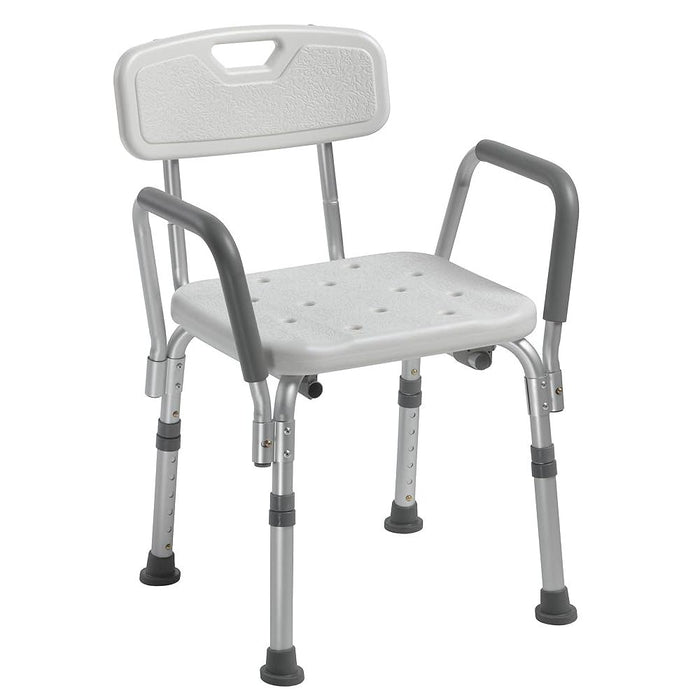 Bath Safety Bench with Back and Arms