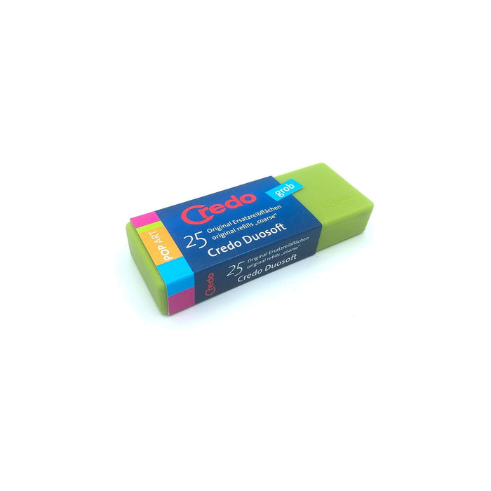 Credo Duosoft Footfile Refill Pads Coarse 25-Pack Box - 16 Oz