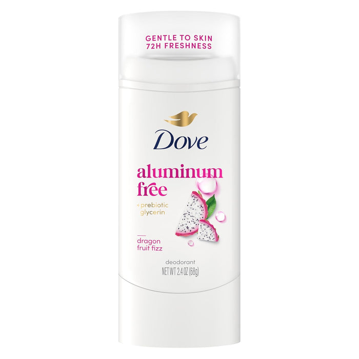 Dove Deodorant Stick Dragon Fruit Fizz for 72 Hour Odor Protection Aluminum Free 2.4 oz