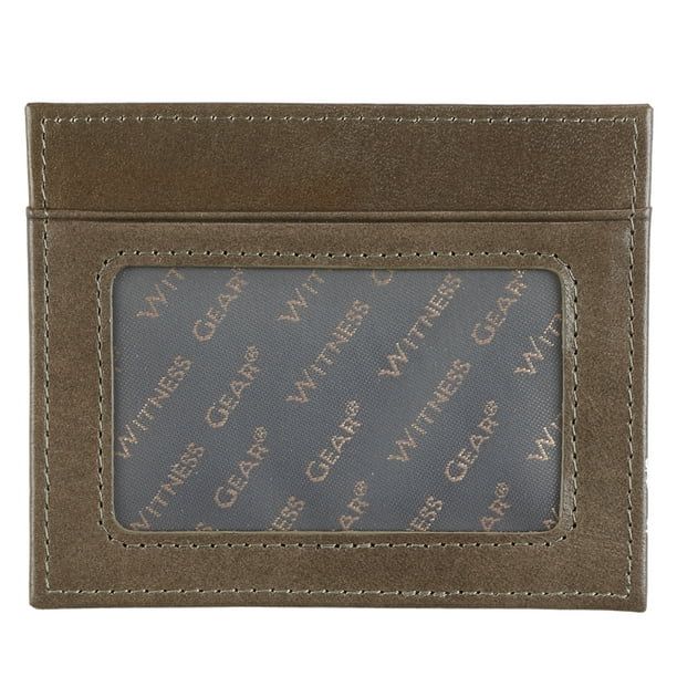 John 3:16 Cross Leather Wallet