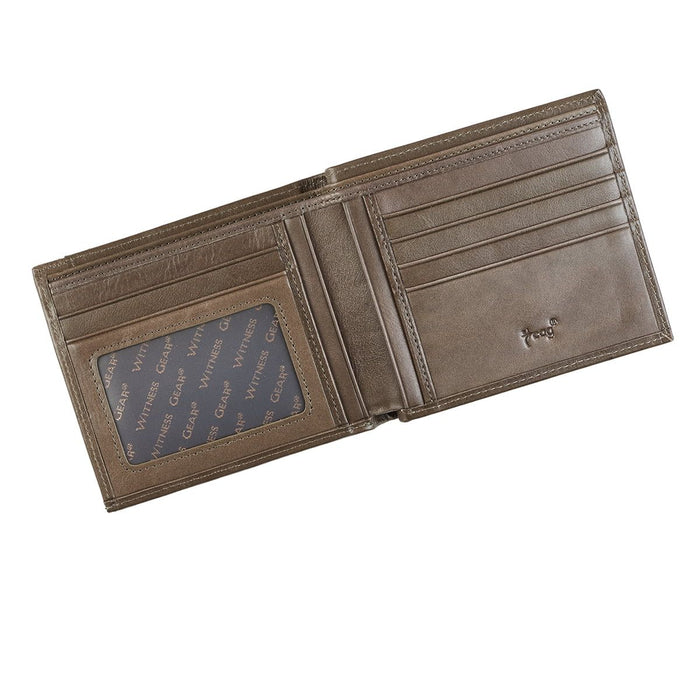 John 3:16 Cross Leather Wallet