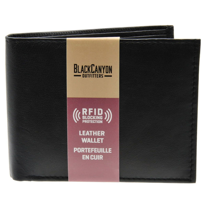 Blackcanyon Outfitters Bco Rfid Bifold Wallet/ Top Flap/ Bk/Br