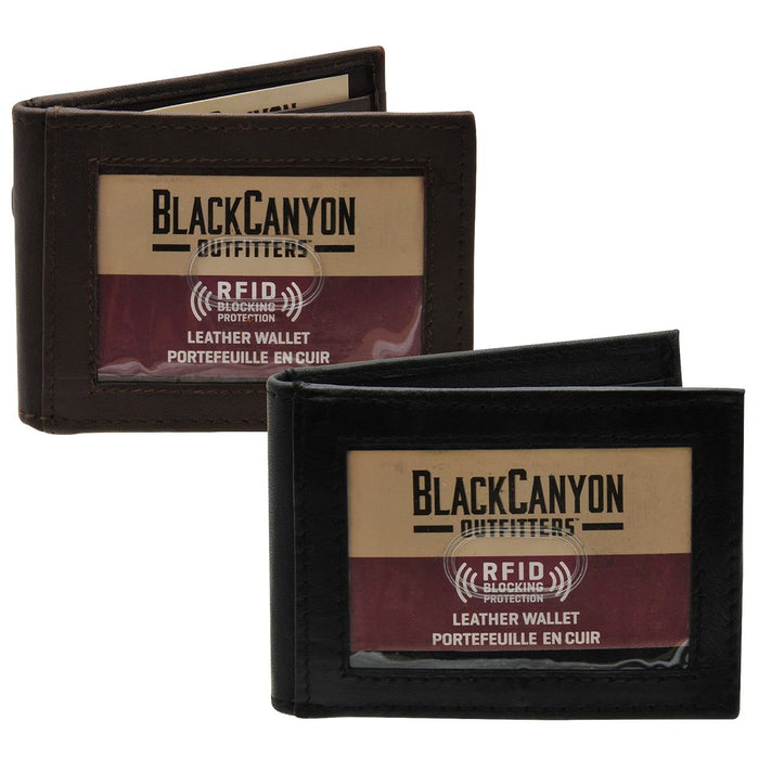 BlackCanyon Outfitters BCO RFID MONEY CLIP WALLET/ BK/BR