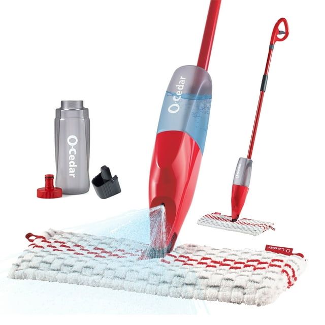 O-Cedar ProMist? MAX Microfiber Spray Mop, Reusable and Machine Washable Mop Pad