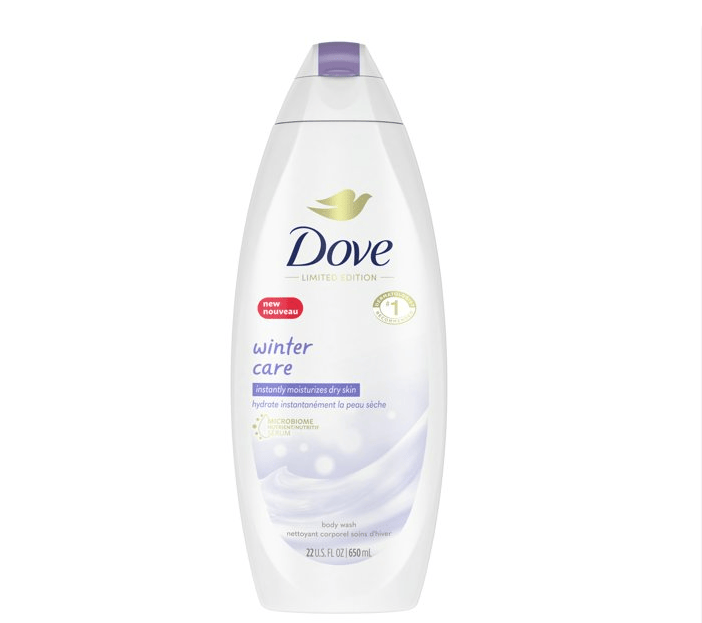 Dove Limited Edition Body Wash to Nourish and Moisturize Dry Skin Winter Care Paraben and Sulfate Free Body Cleanser 22 oz