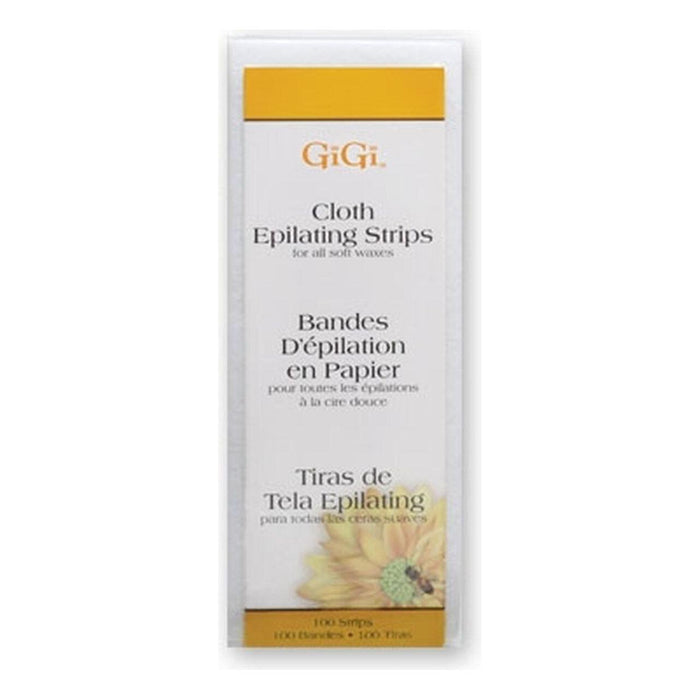 Gigi Cloth Epilating Strips Small (1.75" X 4.5") 100 Strips