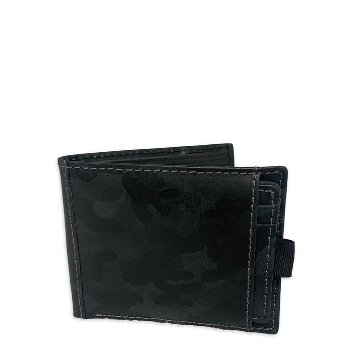 George Men's Camo Bi-Fold Wallet with Card Case