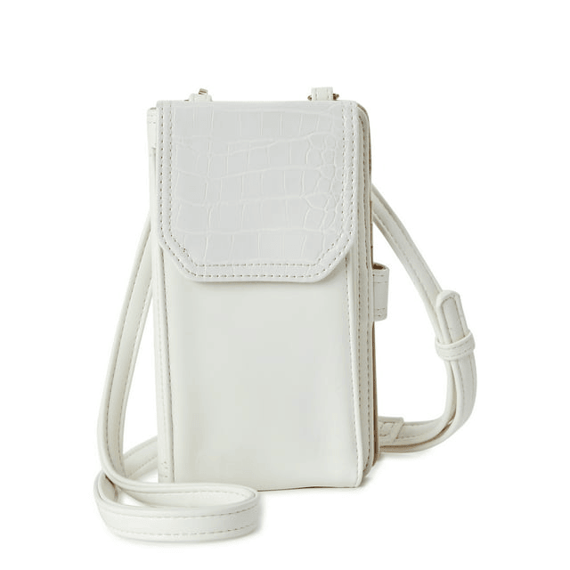 Time and Tru Women's Natalie Wallet Off-White