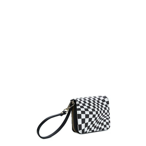 No Boundaries Women's Camila Wristlet Wallet Black