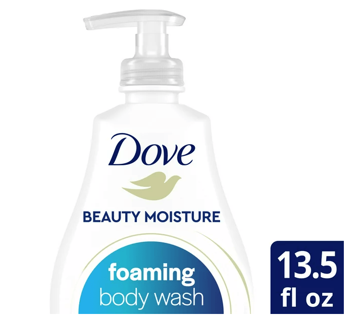 Dove Deep Moisture Instant Foaming Body Wash; 13.5 oz