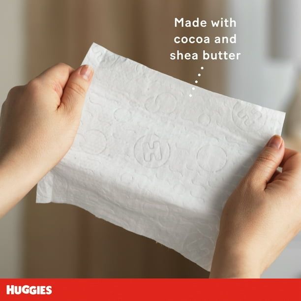 Huggies Nourish & Care Scented Baby Wipes, 3 Pack, 168 Total Ct (Select for More Options)