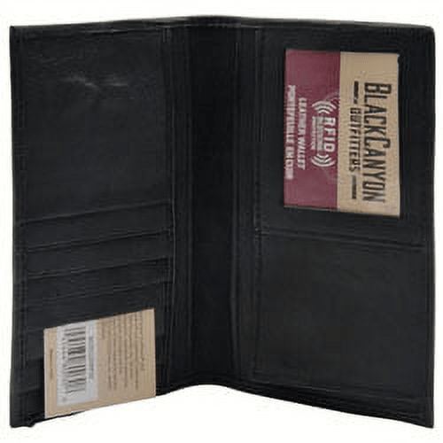 BlackCanyon Outfitters BCO RFID TALL WALLET/ BLACK