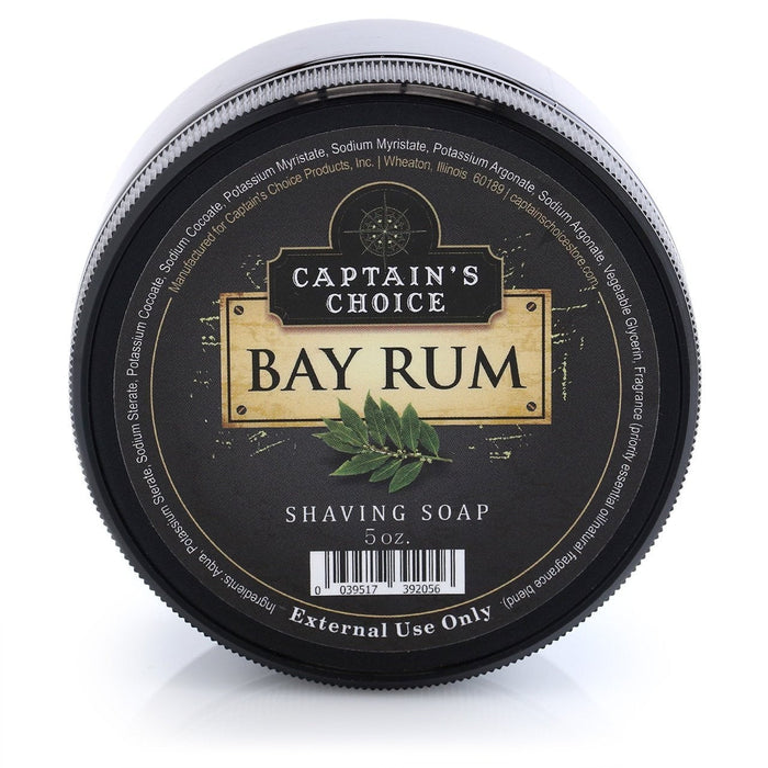 Captain's Choice S Shaving Soap Bay Rum
