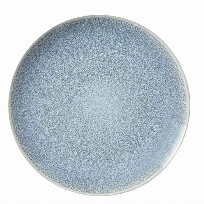 Better Homes & Gardens Blue Reactive Linette Round Stoneware Salad Plate Round 8.5'D