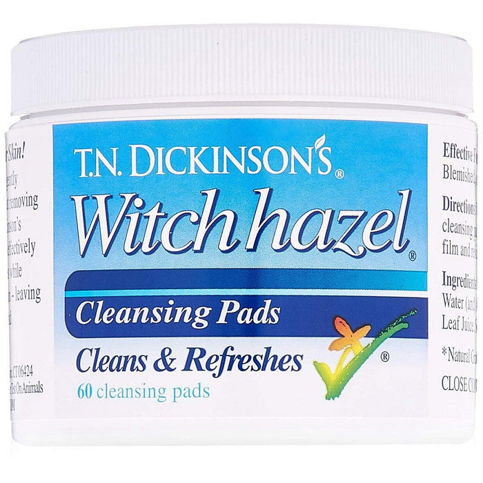 T.N. Dickinson's Brands, Witch Hazel Cleansing Pads, 60 Pads
