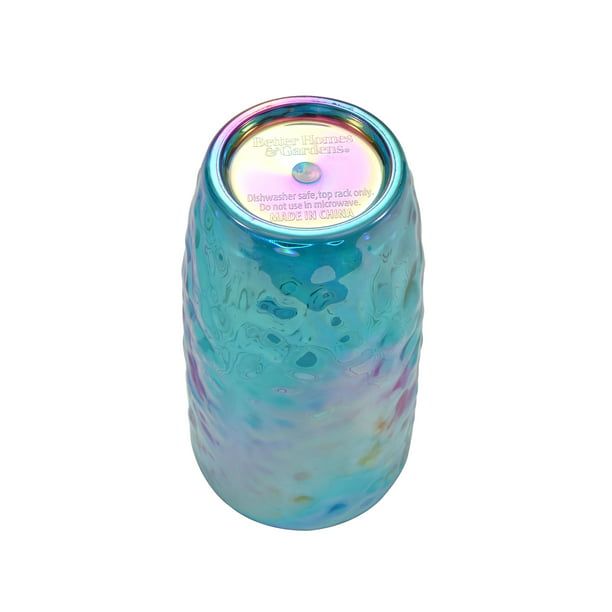 Better Homes & Gardens Luster Hammered 24-Ounce Rainbow Tumbler