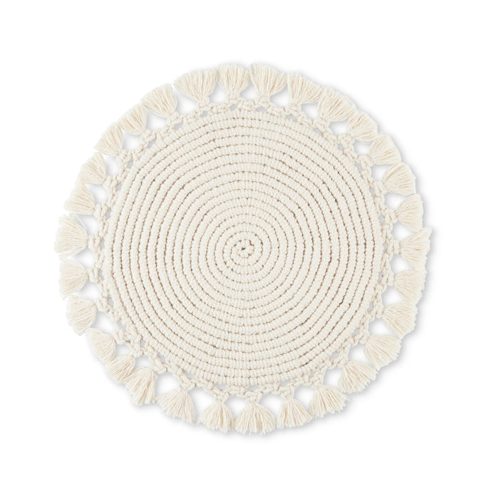 Better Homes & Garden Lauren Placemat, Natural, 16" Round, 1 Piece