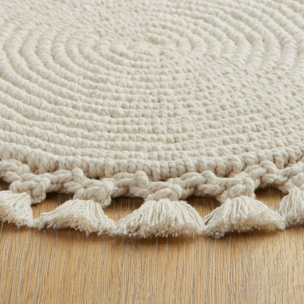 Better Homes & Garden Lauren Placemat, Natural, 16" Round, 1 Piece