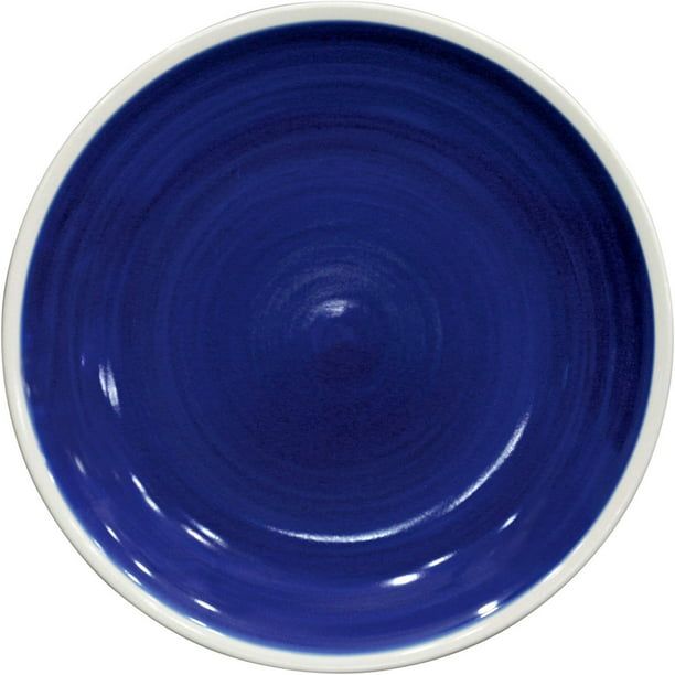 Better Homes & Gardens Indigo Swirl Dinner Plates, Blue, Set of 6