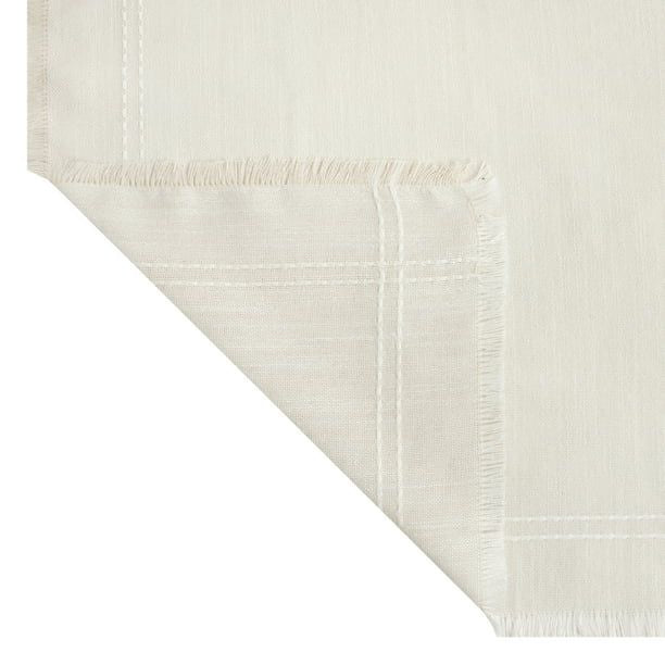 Better Homes and Gardens Beige Fringe 4 pack Napkin - 20"x20"