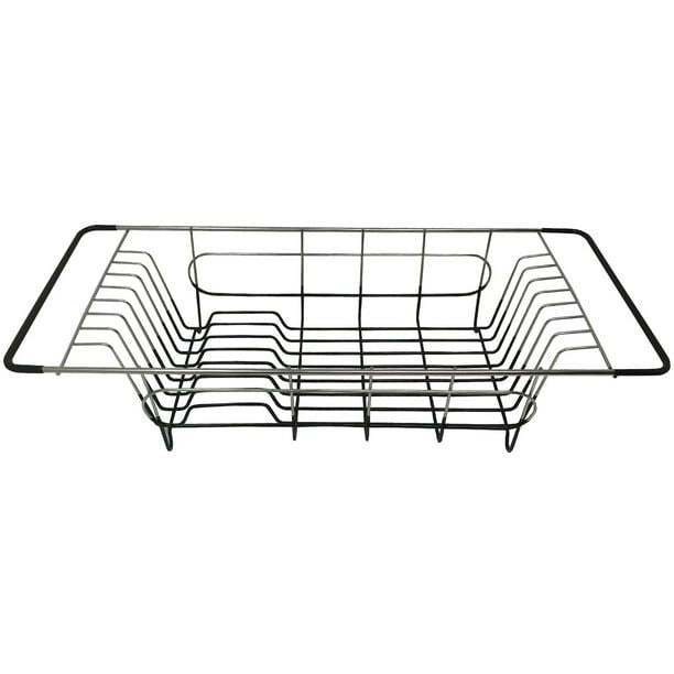 Better Houseware 1484.8 Stainless Steel Over-the-Sink Dish Drainer