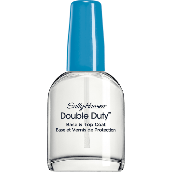 Sally Hansen Double Duty Base & Top Coat?, Nail Strengthening Polish, 0.45 fl oz