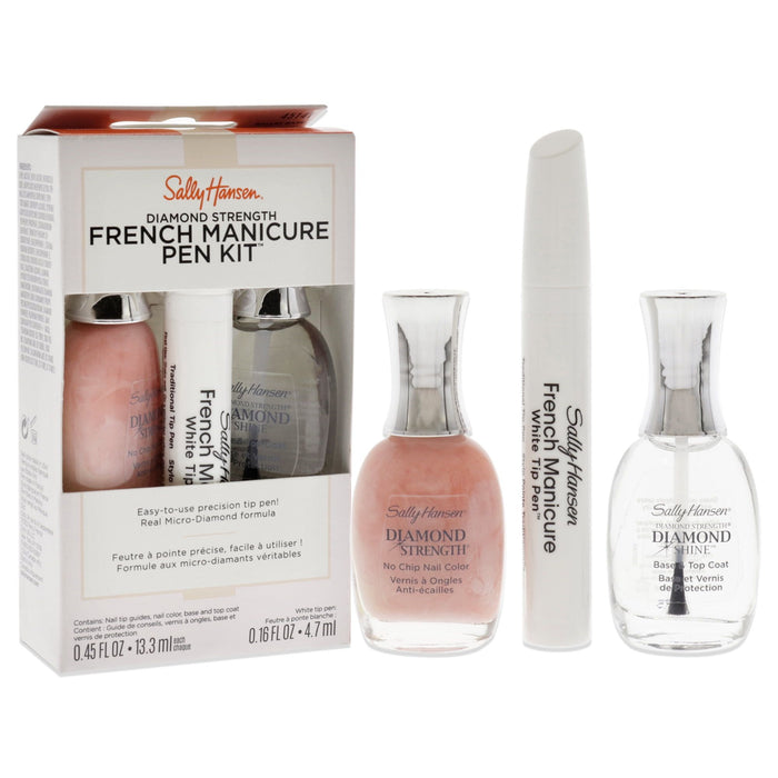 Sally Hansen Diamond Strength French Manicure 3 Pc Set