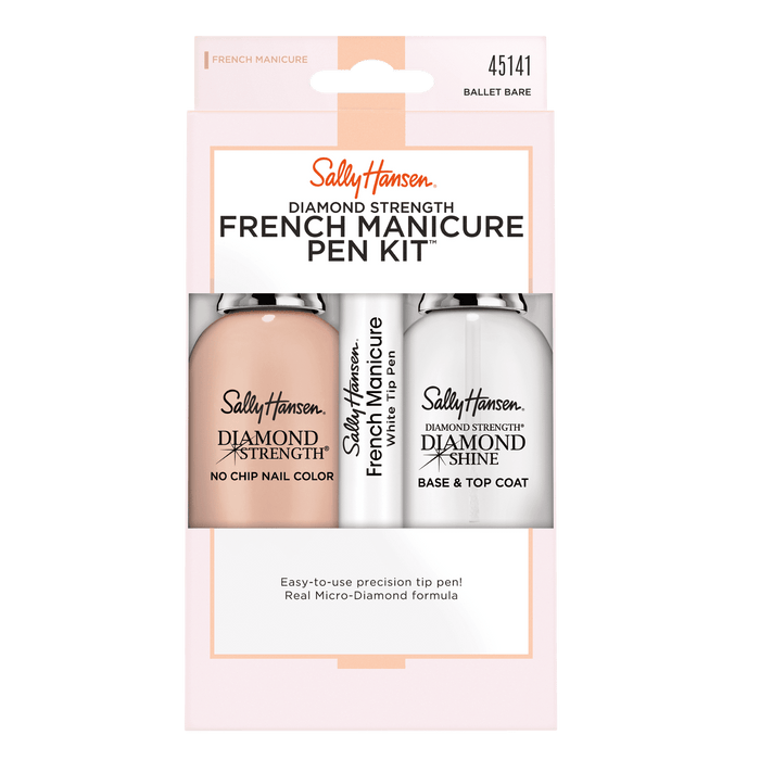 Sally Hansen Diamond Strength French Manicure 3 Pc Set