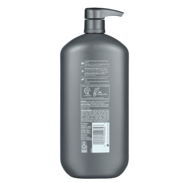 Dove Men+Care Body Wash Charcoal + Clay; 30 oz