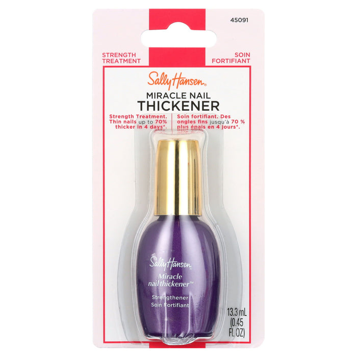 Sally Hansen Miracle Nail Thickener Fortifiant - Clear, 0.45 oz Treatment