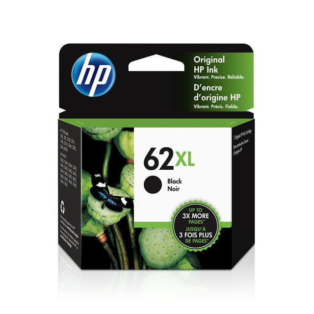 HP 62XL Black Original Ink Cartridge (C2P05AN)